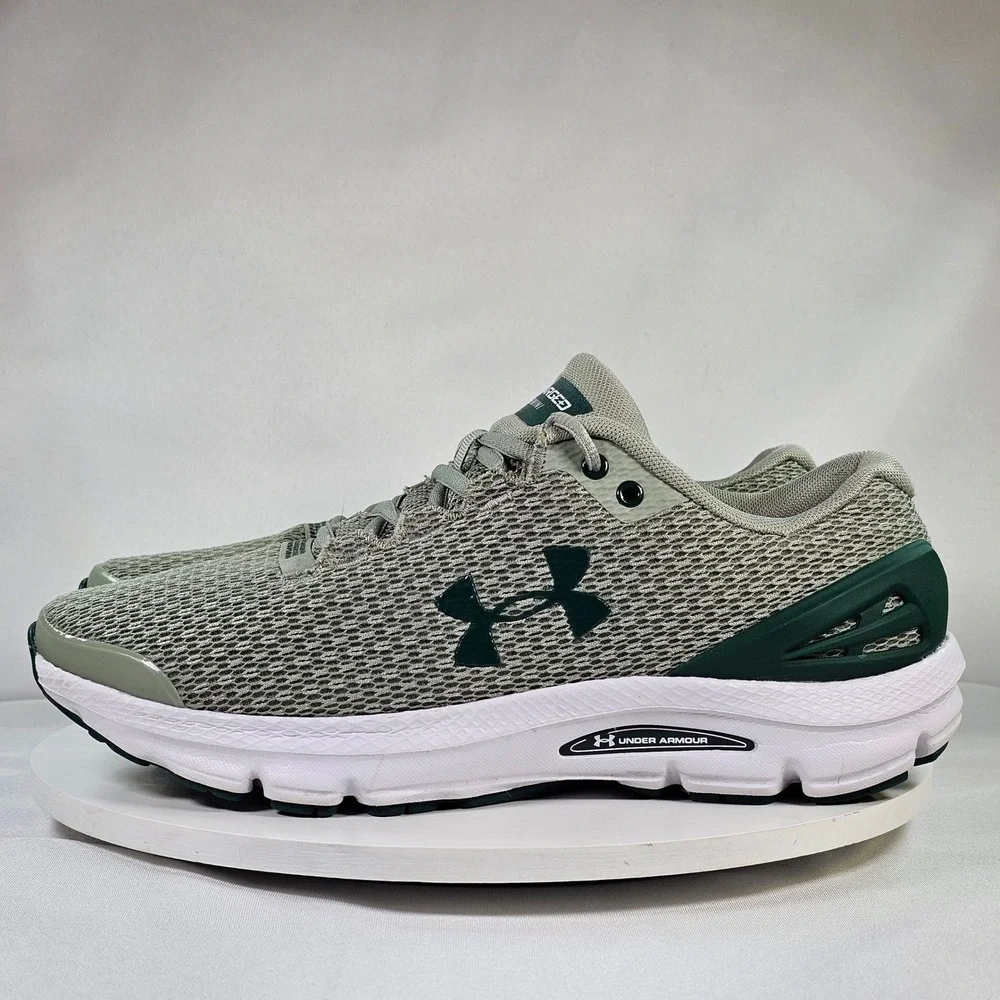 Under Armour Charged Gemini Womens Running Shoes Green 3026500-302 Size 10